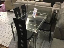 CLEARANCE 5 PC Dining Set (Table and 4 Chairs) CERRITOS STORE ONLY