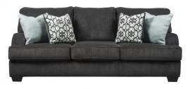 Charenton by Ashley 1410138 Charcoal Fabric Sofa