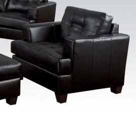 Platinum 15092 by Acme Black Bonded Leather Chair