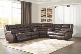 Levelland Cafe by Ashley 17001 Power Reclining Sectional Sofa