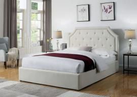 Hermosa 301469F Full Upholstered Bed In Beige Fabric
