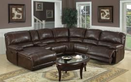 Tacoma Collection 3351 Brown Reclining Sectional