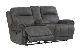 Austere Gray by Ashley 3840196 Power Reclining Loveseat