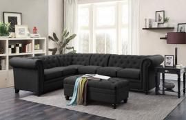 Roy Grey Sectional 500292 Sectional Sofa