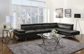Piper Collection 503029 Charcoal Sectional Sofa