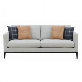 Asherton Scott Living 508481 Light Grey Woven Fabric Sofa