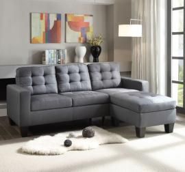 Earsom 52775 Reversible Grey Sofa Chaise