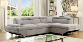 Foreman 6124GY Gray Sleeper Sectional With Chaise