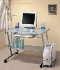 Cam Collection 7190 Metal Glass Desk