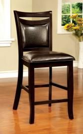 Woodside II by Furniture of America CM3024PC Counter Height Bar Stool Set of 2