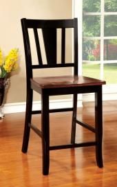 Dover II by Furniture of America CM3326BC-PC Counter Height Bar Stool Set of 2