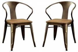 Copper I by Furniture of America CM3529SC Chair Set of 2