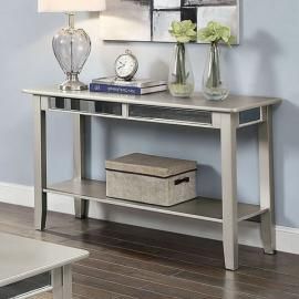Celestine Silver Finish by Furniture of America  Collection CM4347S Sofa Table