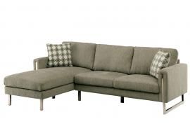 Hera Soft Chenille Sectional CM6857 by Furniture of America