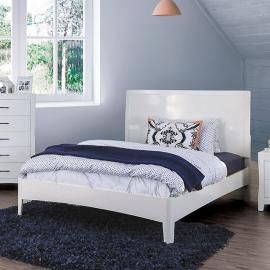 Deanne White Finish Full Bed CM7527WHF by Furniture of America