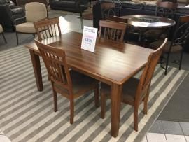 CLEARANCE 5 PC Dining Set (Table and 4 Chairs)