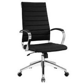 Jive EEI-272 Black High-Back Office Chair
