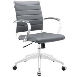 Jive EEI-273 Gray Mid-Back Office Chair
