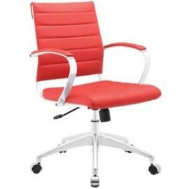Jive EEI-273 Red Mid-Back Office Chair