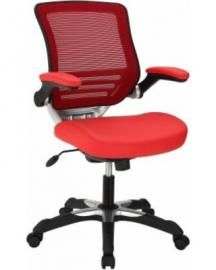 Edge EEI-595 Red Vinyl Office Chair