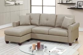 Garth Collection F6572 Reversible Beige Sectional