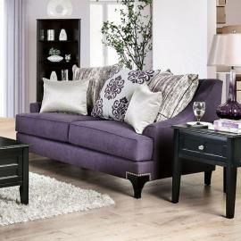Sisseton Purple Fabric SM2208-LV by Furniture of America